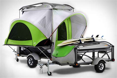 Sylvan sport - Lightweight Tent Trailer. The engineering team at SylvanSport has reinvented the traditional camper trailer and created GO, the ultimate lightweight tent trailer and pop up camper.So much more than a mere tent on wheels, the GO can haul multiple bikes, kayaks, canoes, paddle boards – whatever your gear of choice, up to nearly 1,000 lbs!When you …